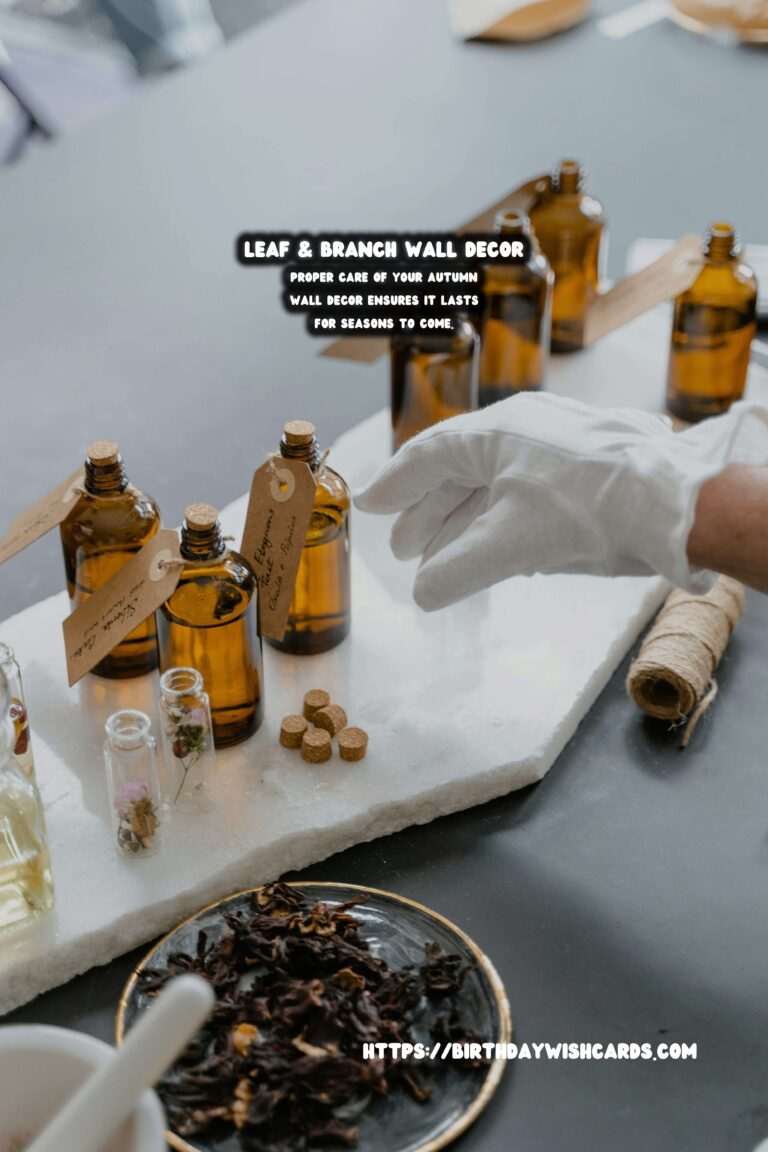 Autumn Wall Decor: Leaf & Branch Motifs for a Cozy Home