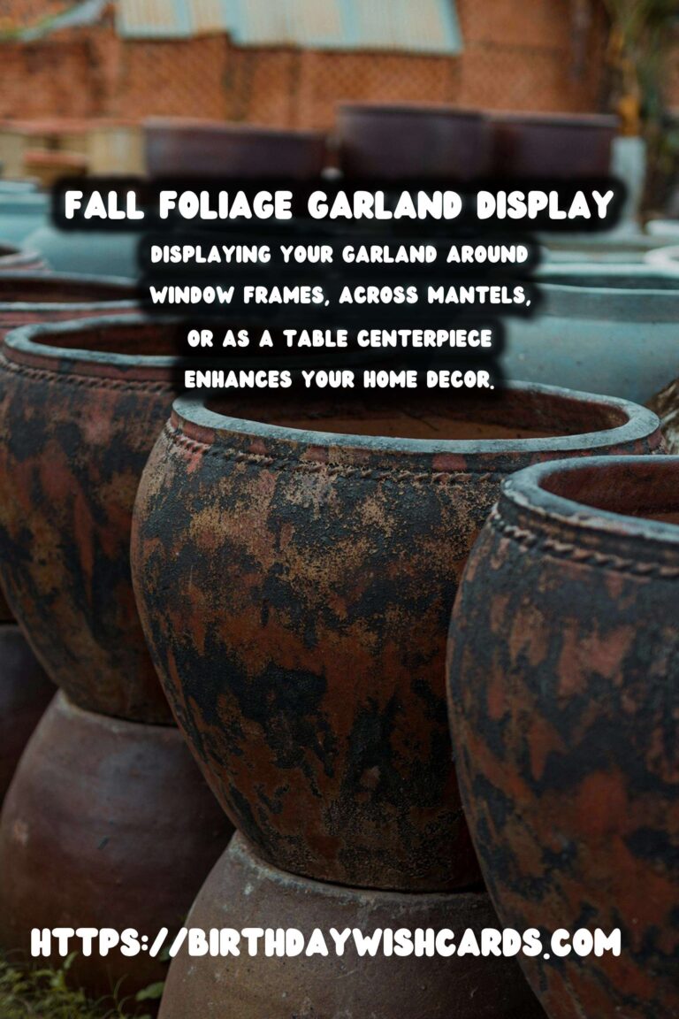 Autumn Window Decor: Transform Your Space with Fall Foliage Garland