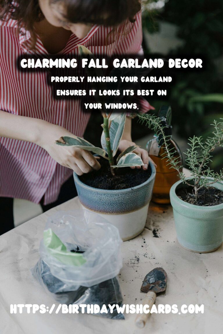 Autumn Window Decor: Transform Your Space with Fall Garland