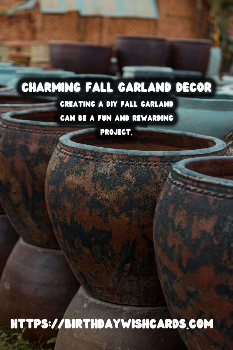 Autumn Window Decor: Transform Your Space with Fall Garland