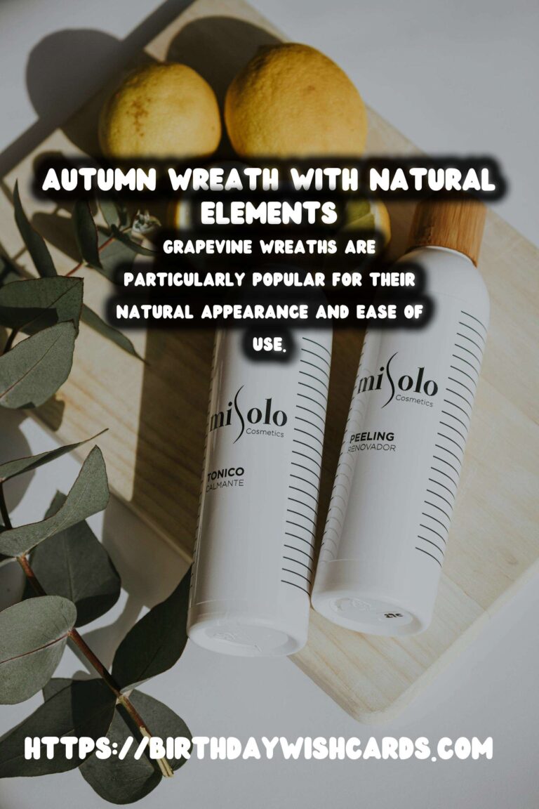 Autumn Wreath Ideas Using Natural Elements