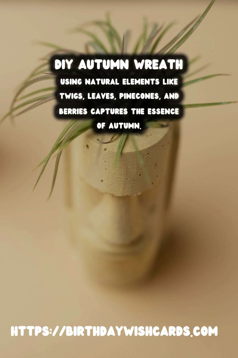 Autumn Wreaths: DIY with Natural Elements for a Cozy Home