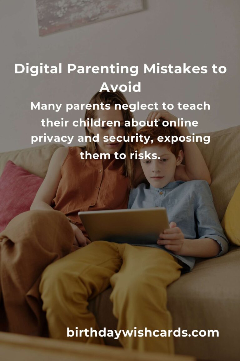 Avoid Common Mistakes in Digital Parenting Advice for a Safer Online Experience