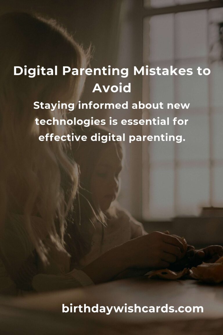 Avoid Common Mistakes in Digital Parenting Advice for a Safer Online Experience