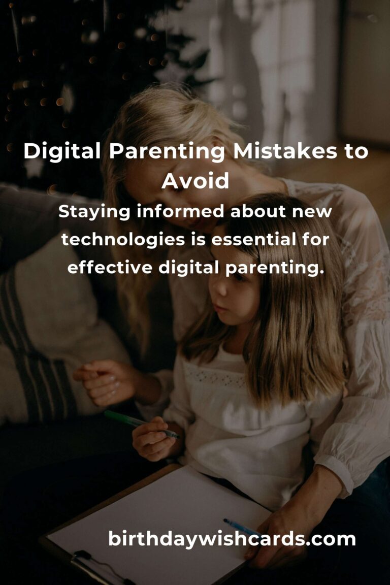 Avoid Common Mistakes in Digital Parenting Advice for a Safer Online Experience