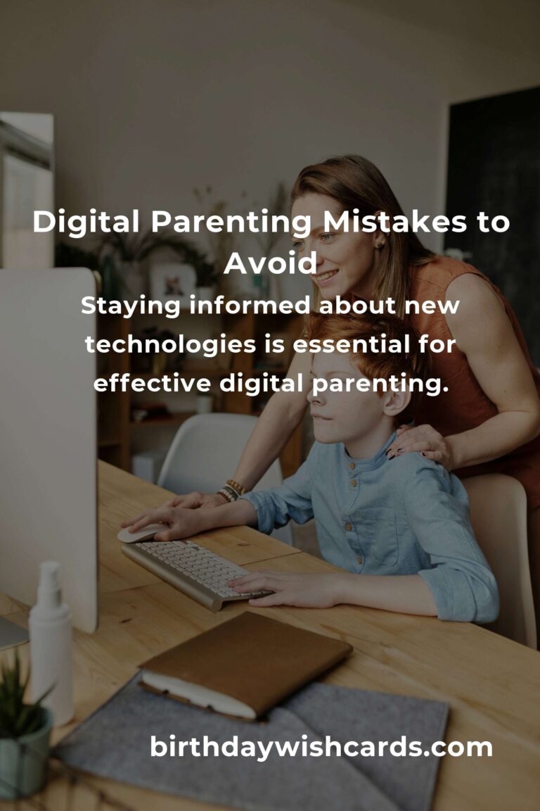 Avoid Common Mistakes in Digital Parenting Advice for a Safer Online Experience