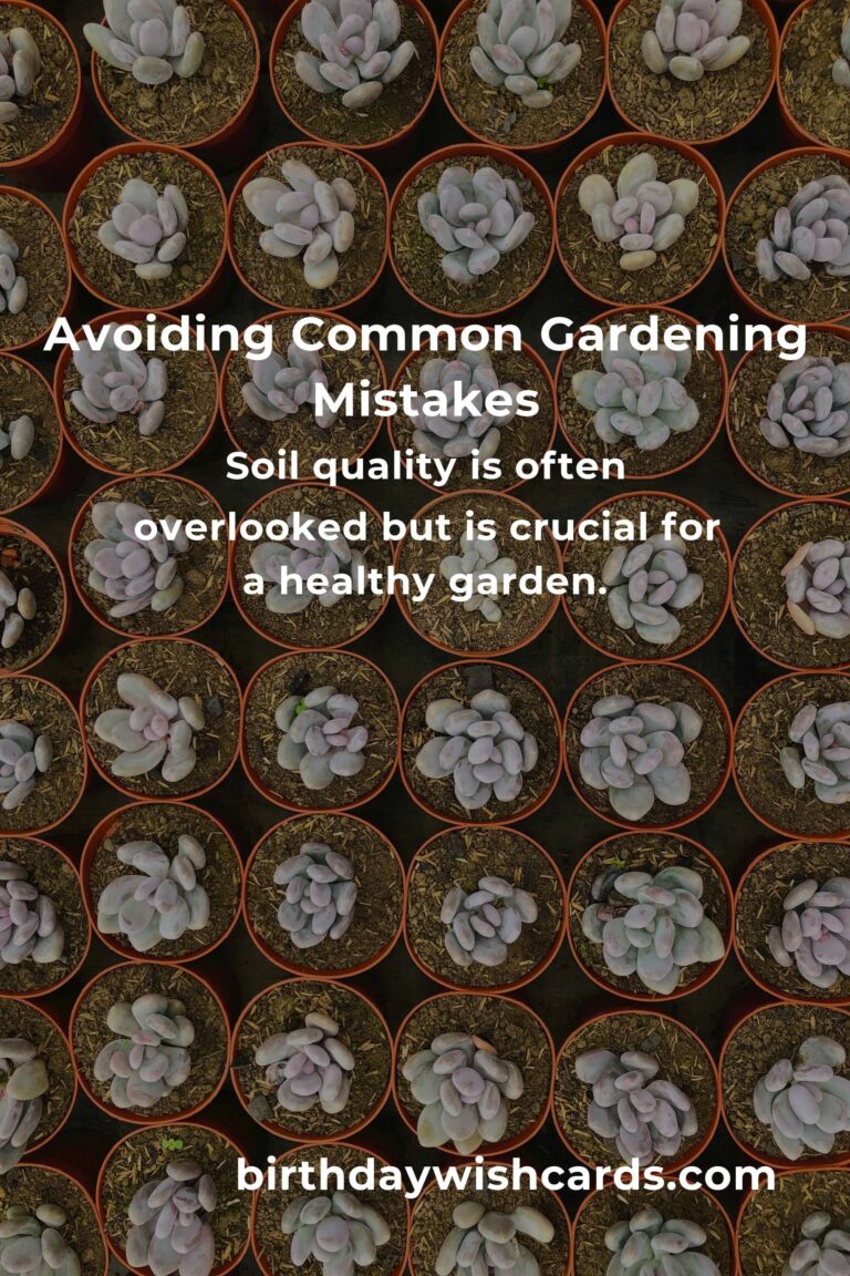 Avoid Common Mistakes in Gardening with These Effective Tips