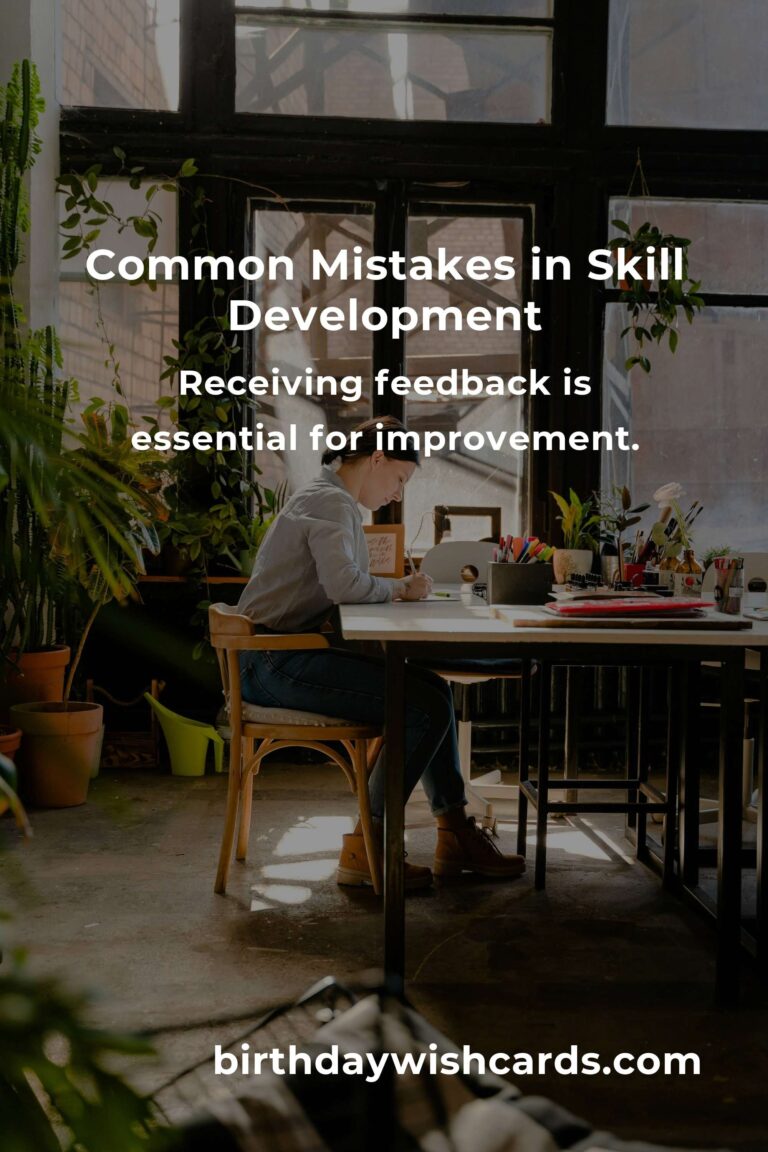 Avoid Common Mistakes in Skill Development Fundamentals for Success