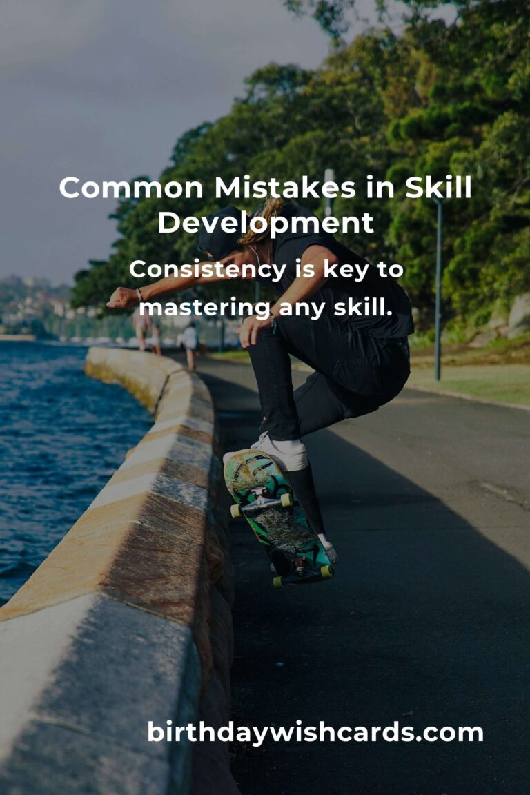 Avoid Common Mistakes in Skill Development Fundamentals for Success