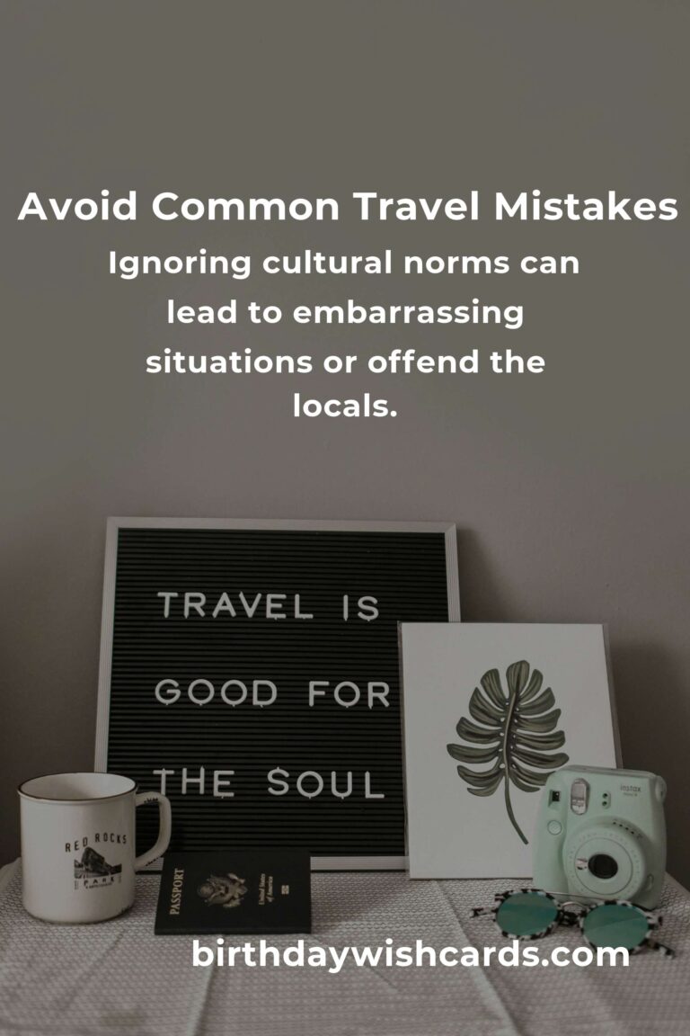 Avoid These Common Mistakes in Creative Local Travel for an Unforgettable Experience