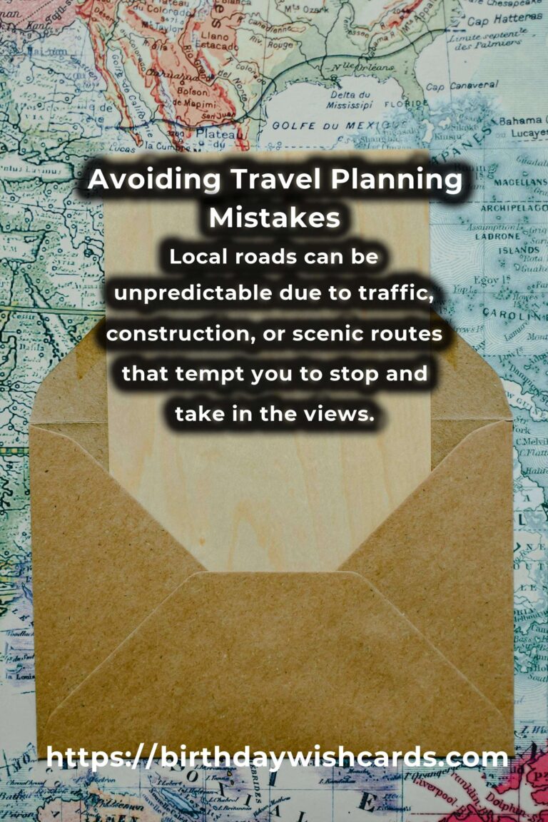 Avoid These Common Mistakes in Local Travel Roadmap for a Smoother Journey