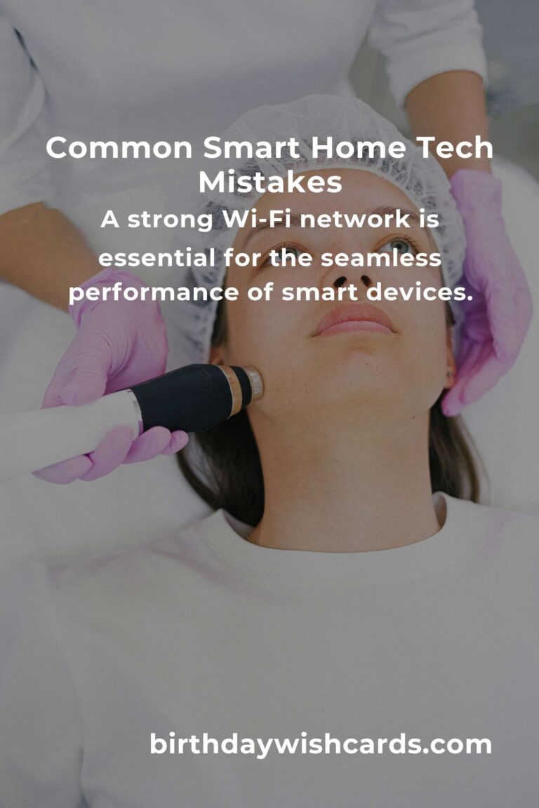 Avoid These Common Mistakes in Smart Home Tech for Seamless Living