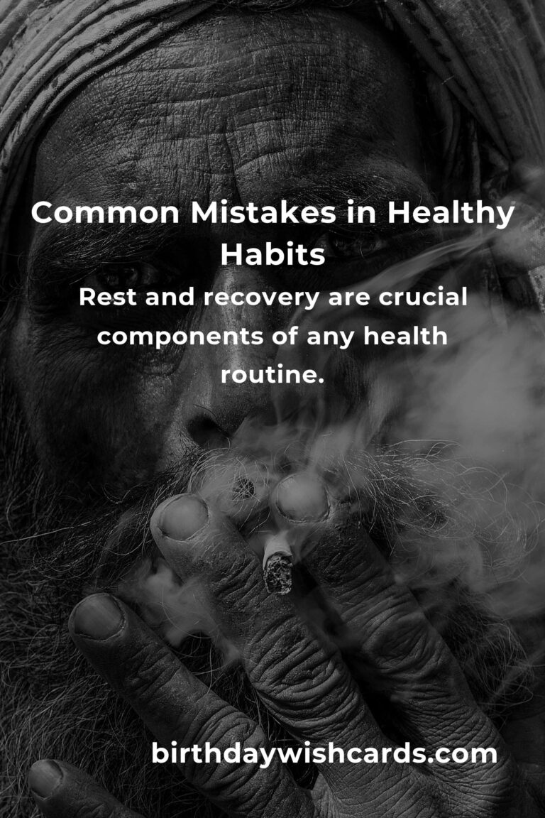 Avoiding Common Mistakes in Effortless Healthy Habits