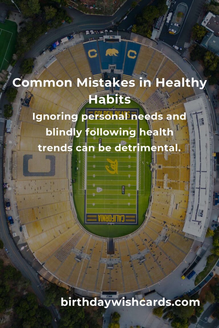 Avoiding Common Mistakes in Effortless Healthy Habits