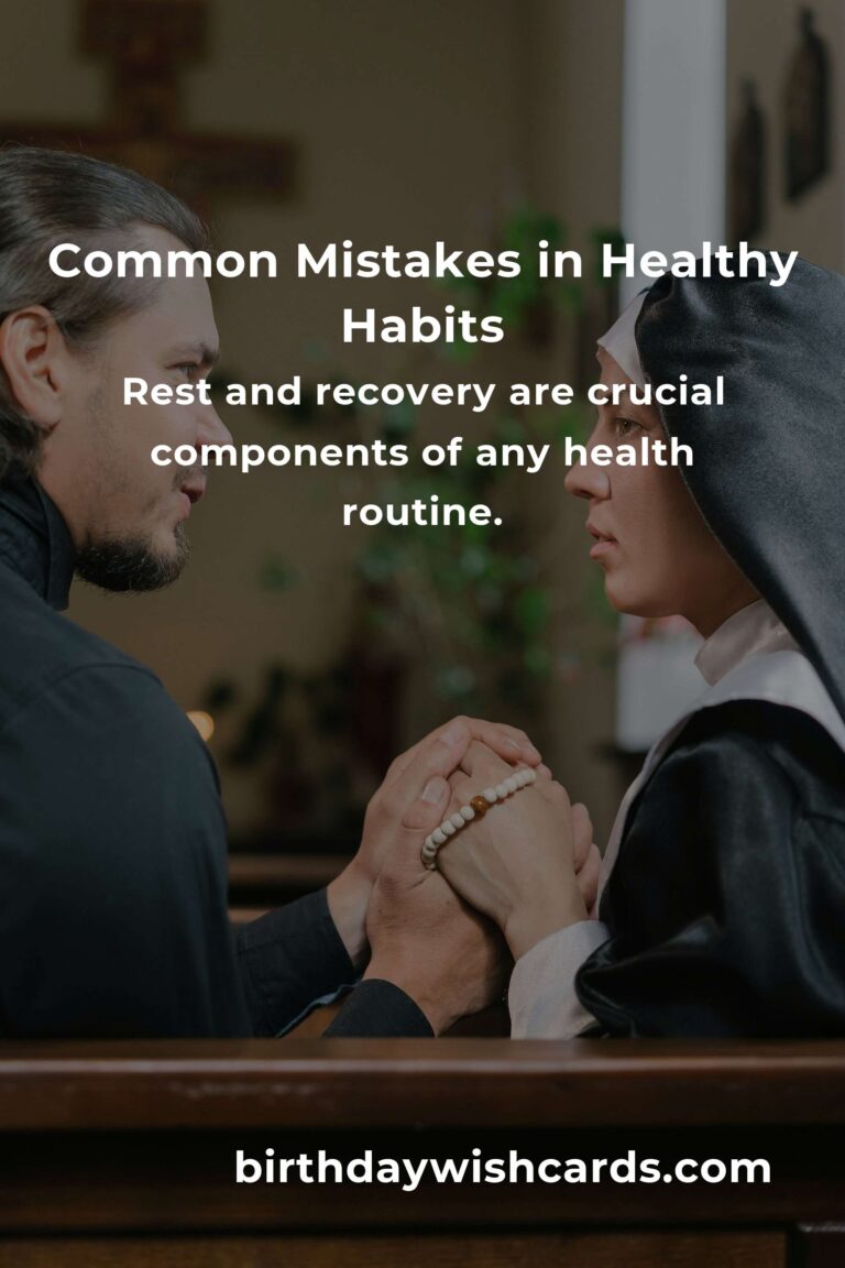 Avoiding Common Mistakes in Effortless Healthy Habits