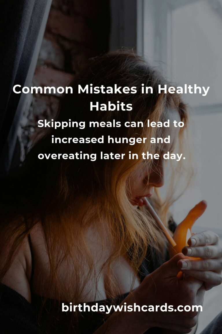 Avoiding Common Mistakes in Proven Healthy Habits
