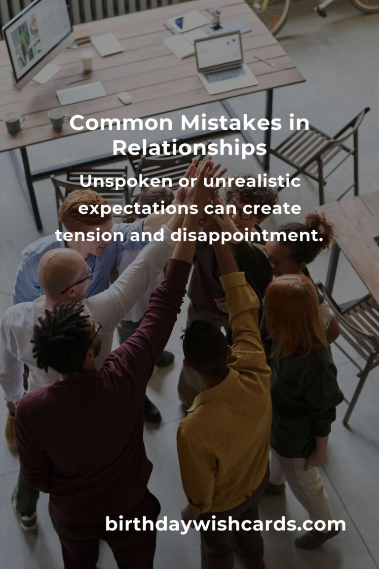 Avoiding Common Mistakes in Smart Healthy Relationships