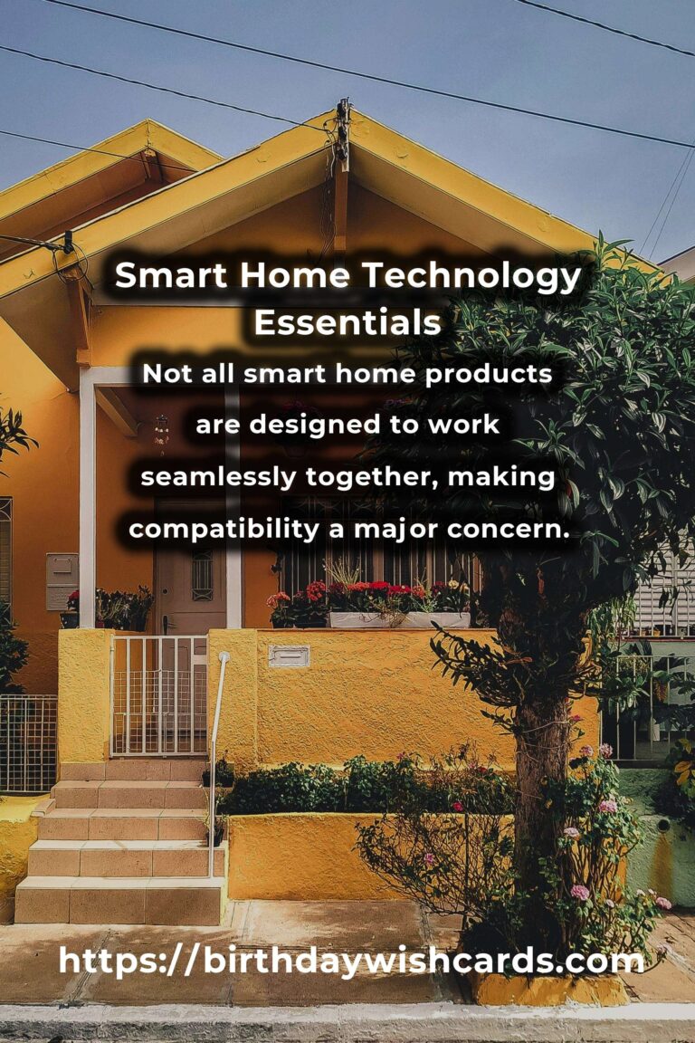 Avoiding Common Mistakes in Smart Home Tech Implementation