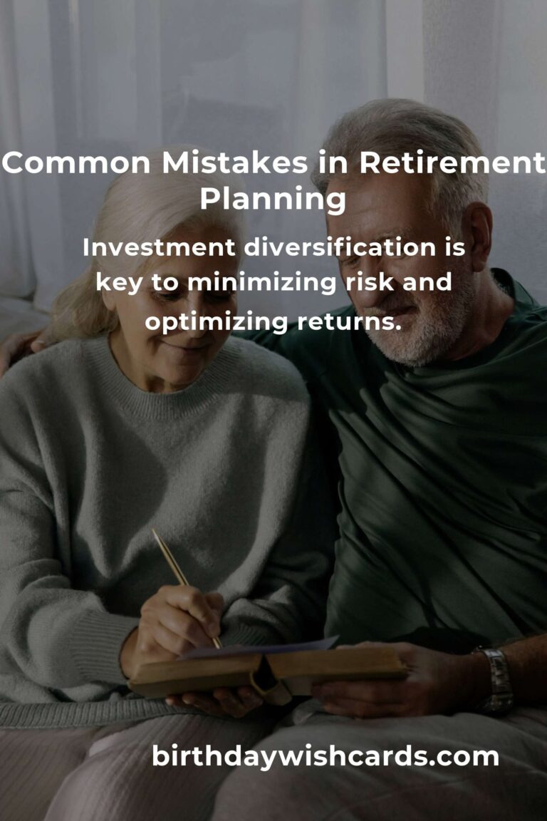 Avoiding Common Mistakes in Smart Retirement Planning