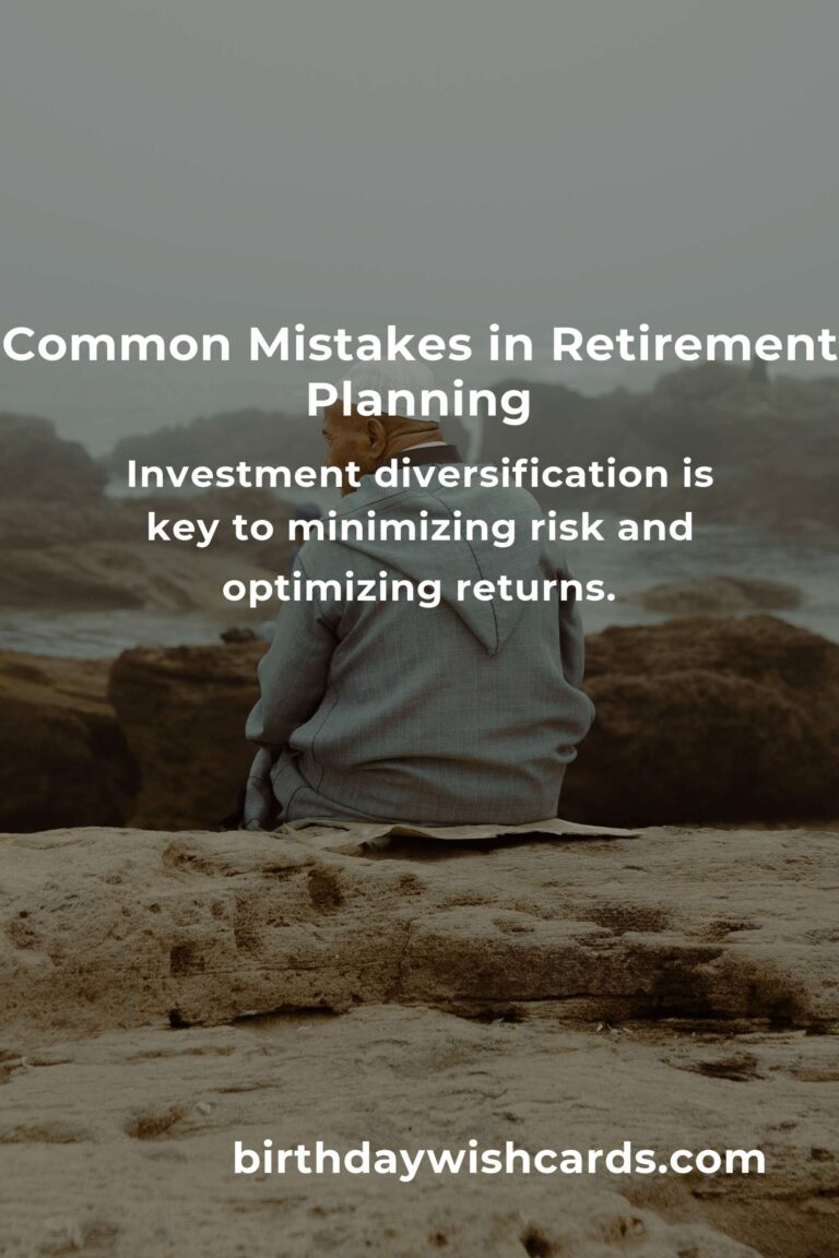 Avoiding Common Mistakes in Smart Retirement Planning