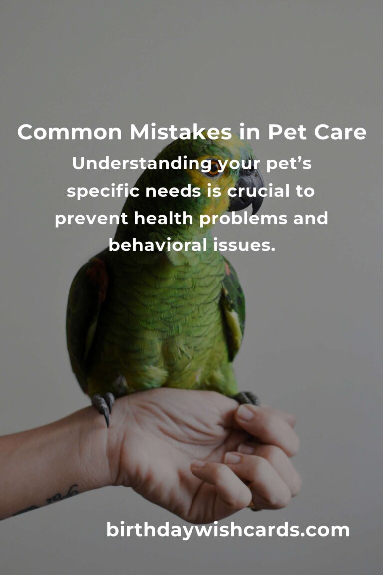 Avoiding Common Mistakes in Strategic Pet Care: A Comprehensive Guide