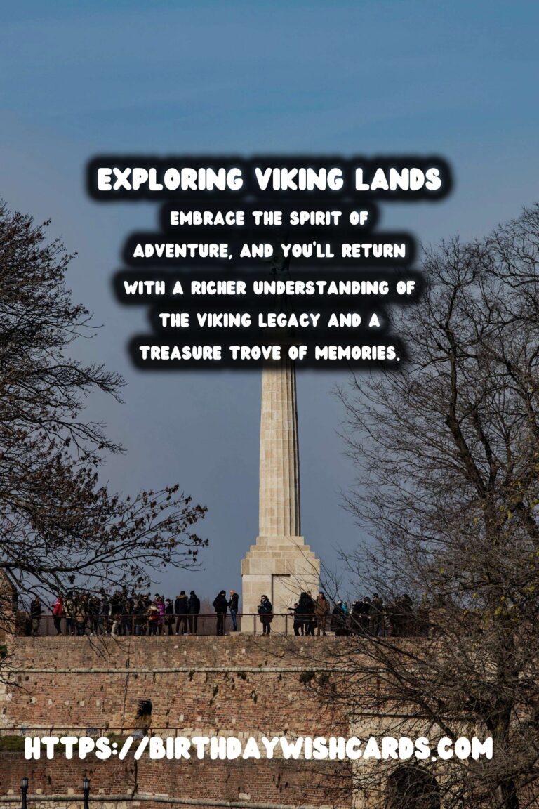 Backpacking Through Viking Lands: A Cultural Guide