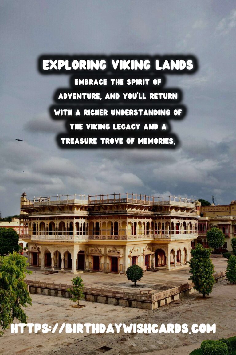 Backpacking Through Viking Lands: A Cultural Guide