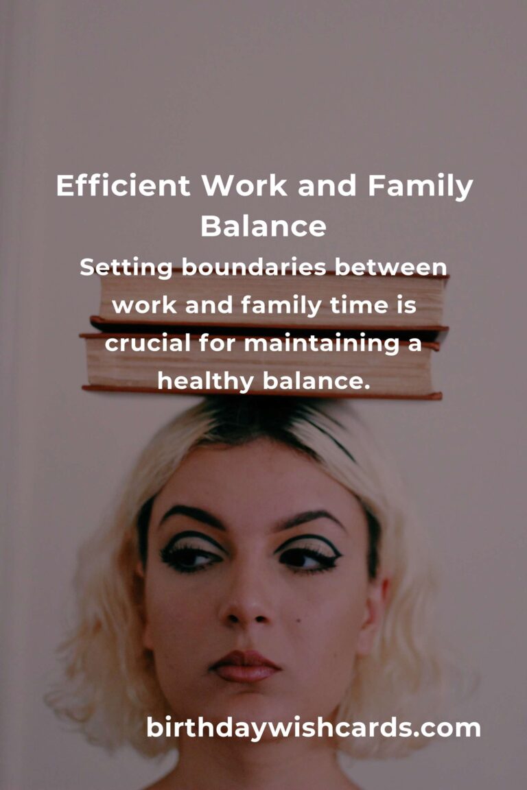 Balance Work and Family with These Time-Saving Tips