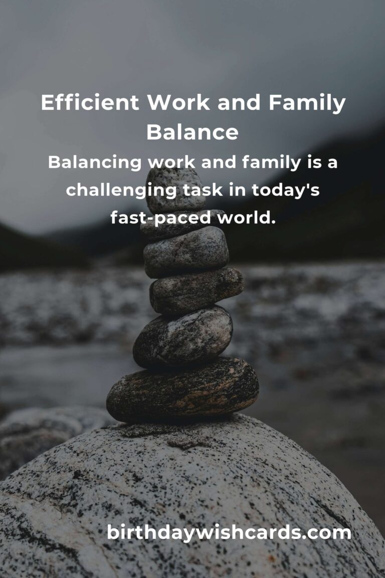 Balance Work and Family with These Time-Saving Tips