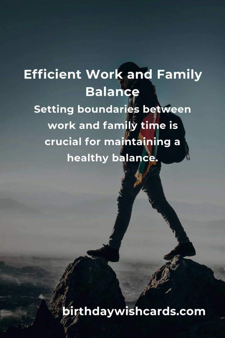 Balance Work and Family with These Time-Saving Tips