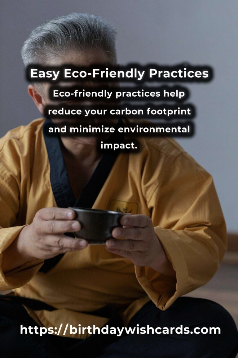 Beginner's Guide to Easy Eco-Friendly Practices