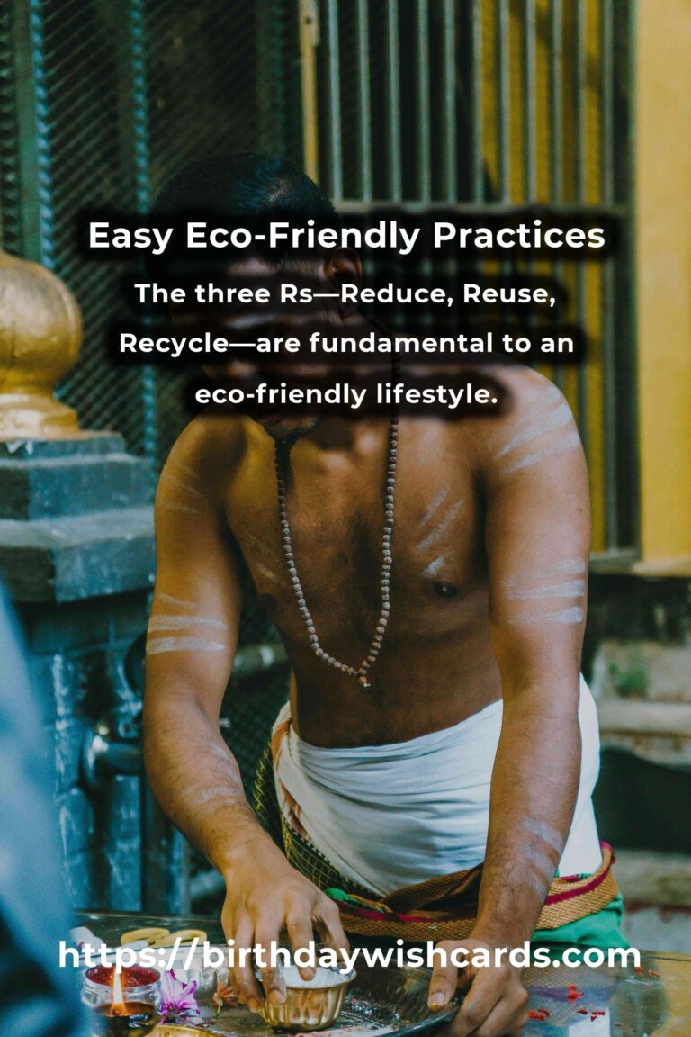 Beginner's Guide to Easy Eco-Friendly Practices