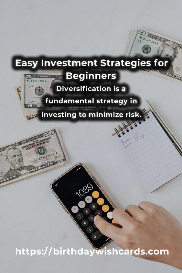 Beginner's Guide to Easy Investment Strategies: Building a Solid Financial Future