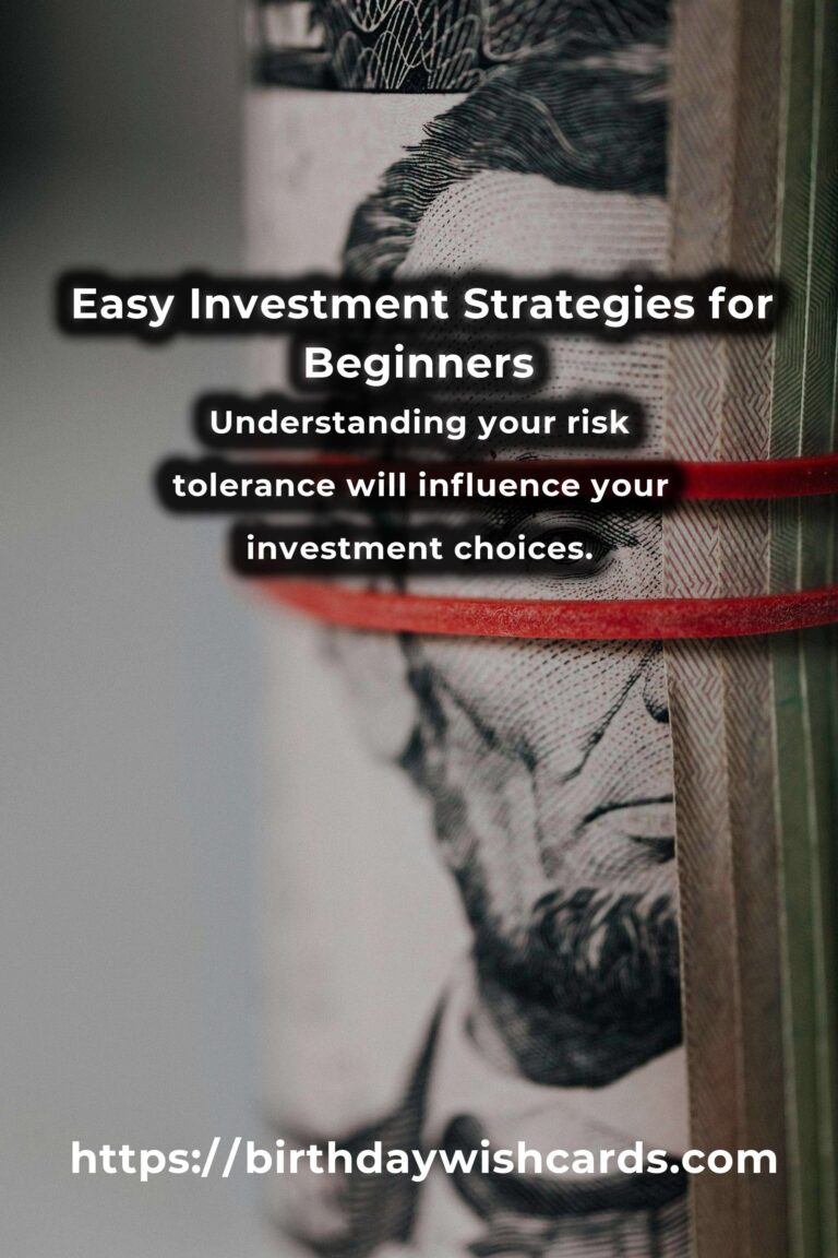 Beginner's Guide to Easy Investment Strategies: Building a Solid Financial Future