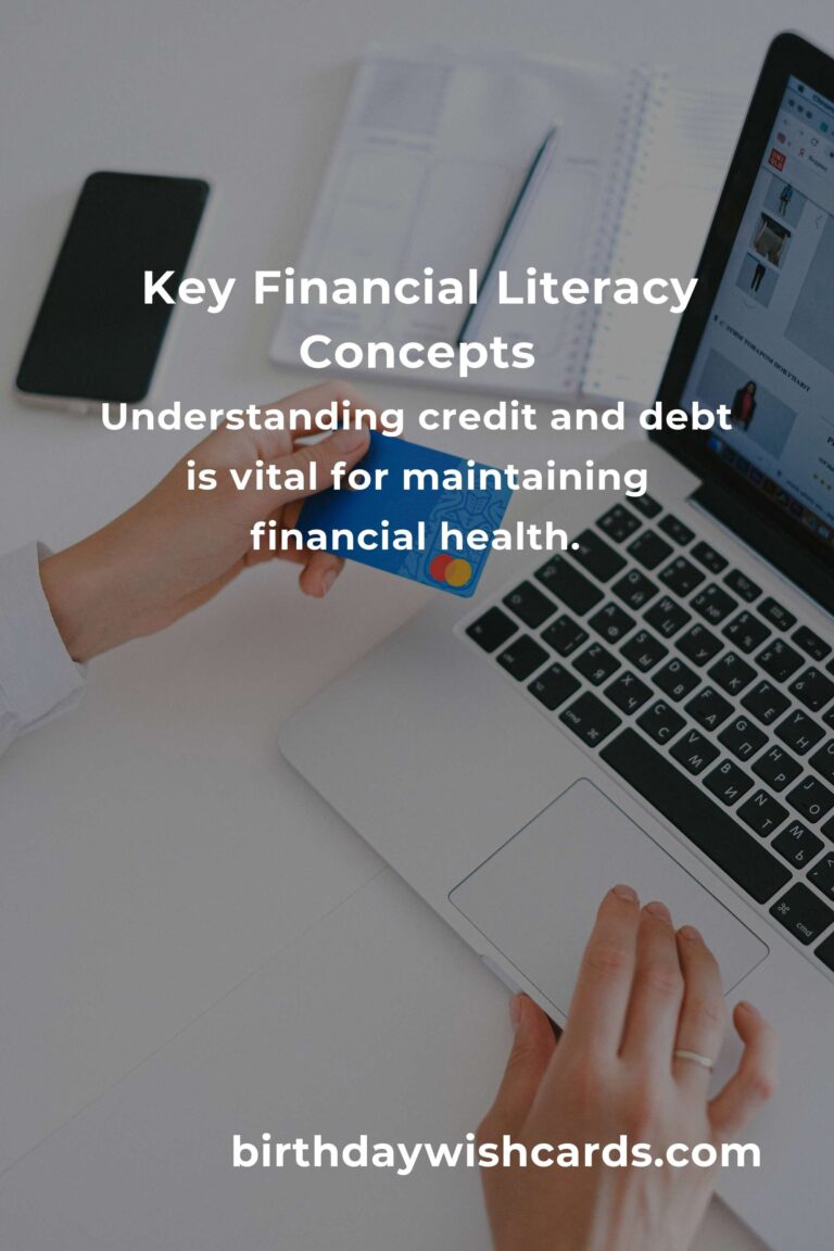 Beginner's Guide to Essential Financial Literacy Concepts