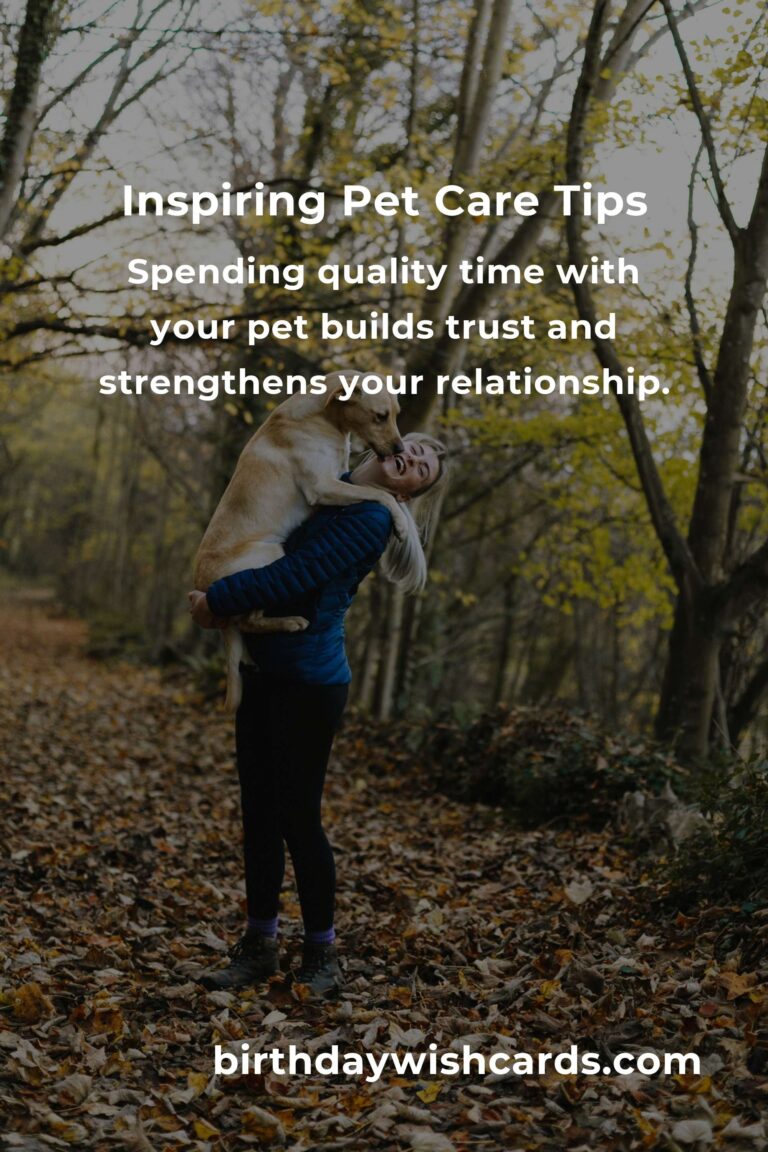 Beginner's Guide to Inspiring Pet Care: Tips for New Pet Owners