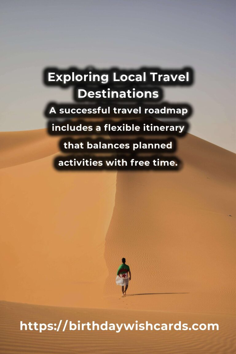 Beginner's Guide to Local Travel Roadmap