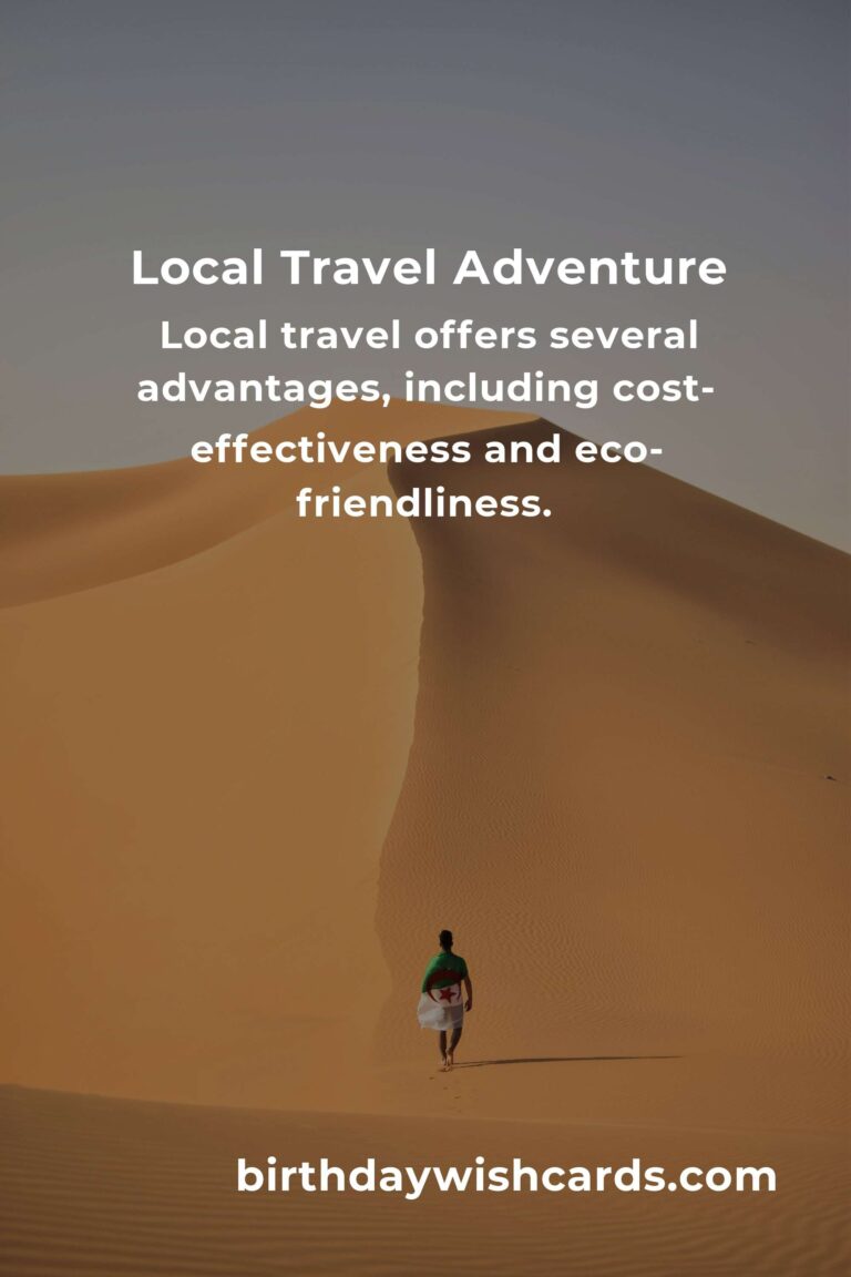 Beginner's Guide to Quick Local Travel: Explore Your Surroundings