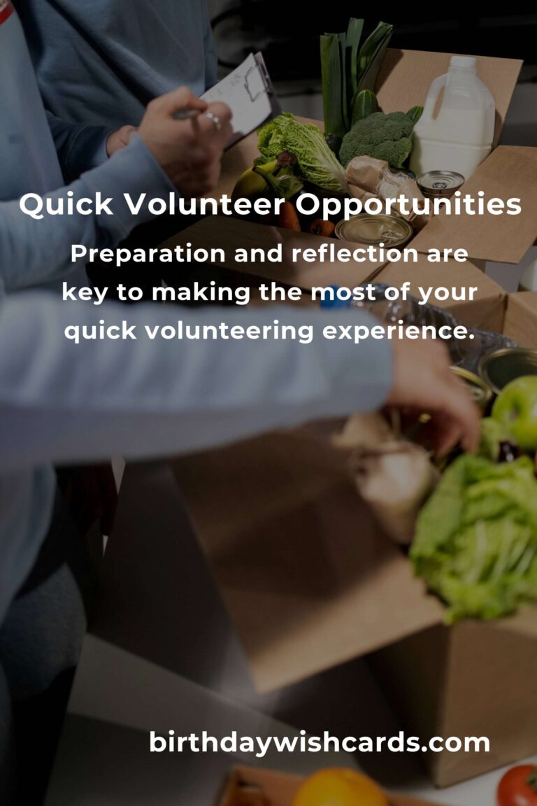 Beginner's Guide to Quick Volunteering: Make a Difference Fast