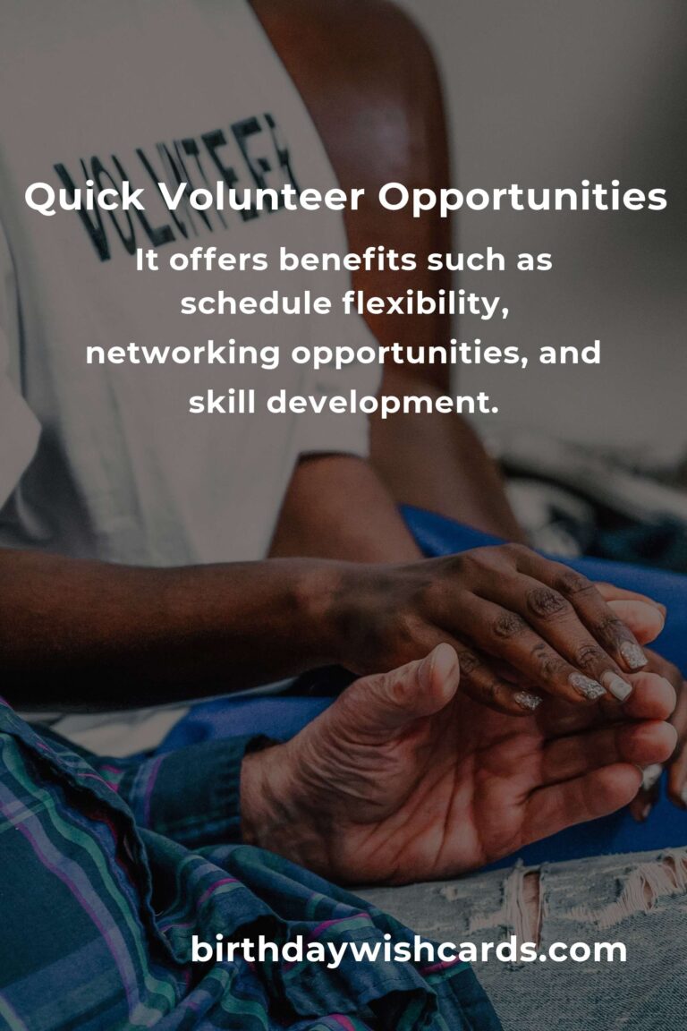 Beginner's Guide to Quick Volunteering: Make a Difference Fast