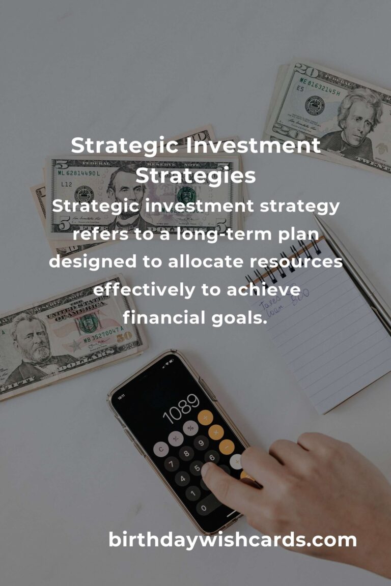 Beginner’s Guide to Strategic Investment Strategies for Optimal Returns