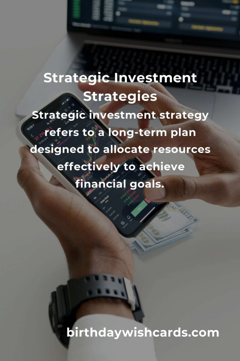 Beginner's Guide to Strategic Investment Strategies for Optimal Returns