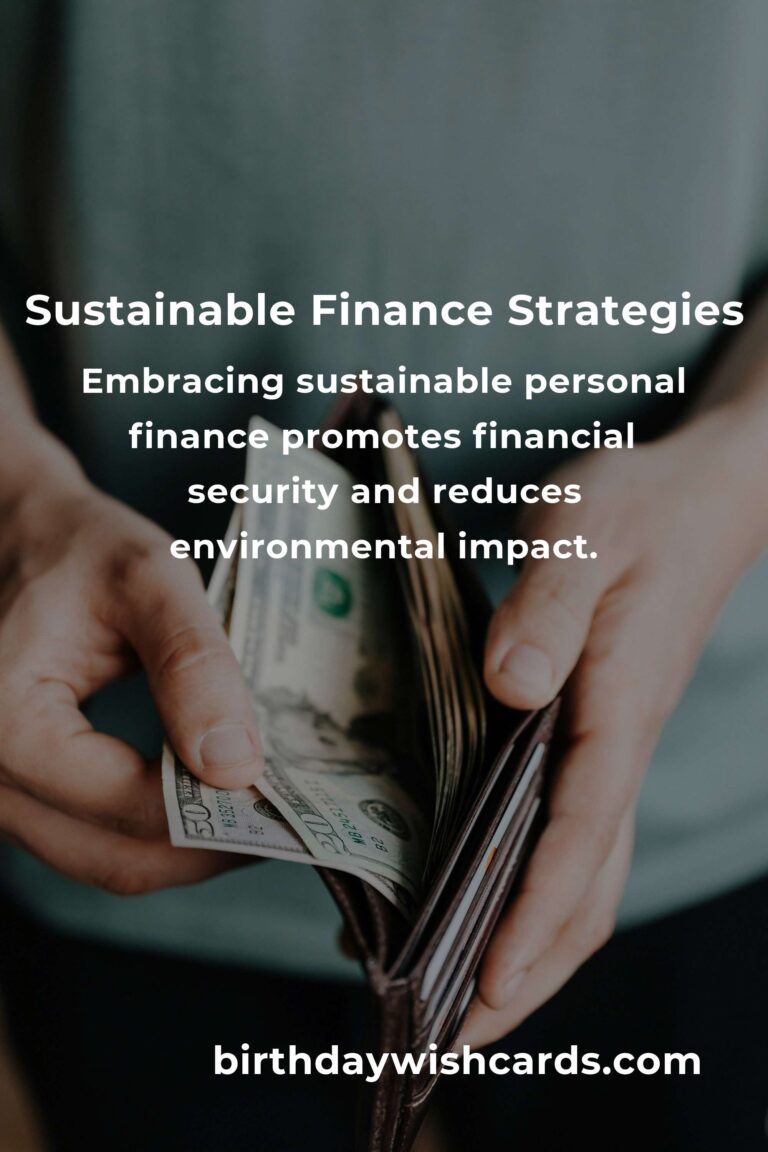 Beginner's Guide to Sustainable Personal Finance
