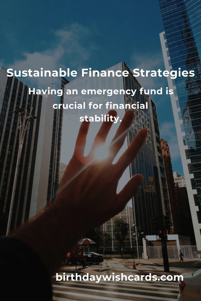 Beginner's Guide to Sustainable Personal Finance