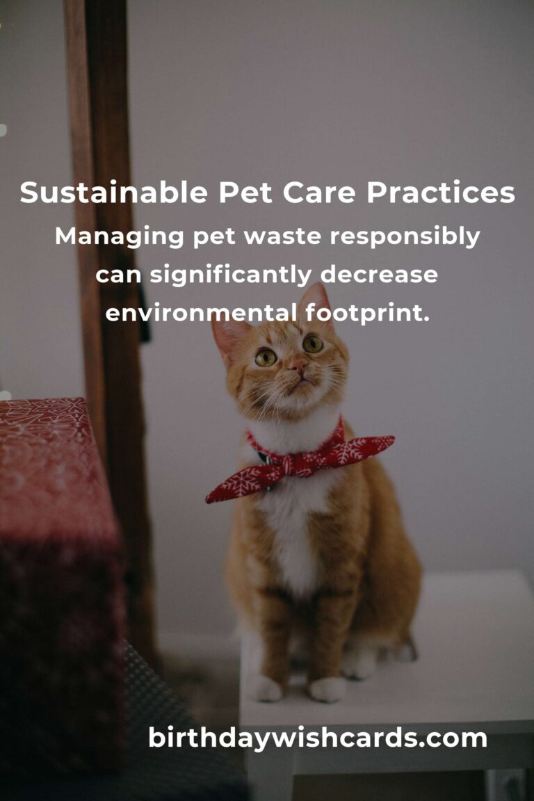 Beginner’s Guide to Sustainable Pet Care
