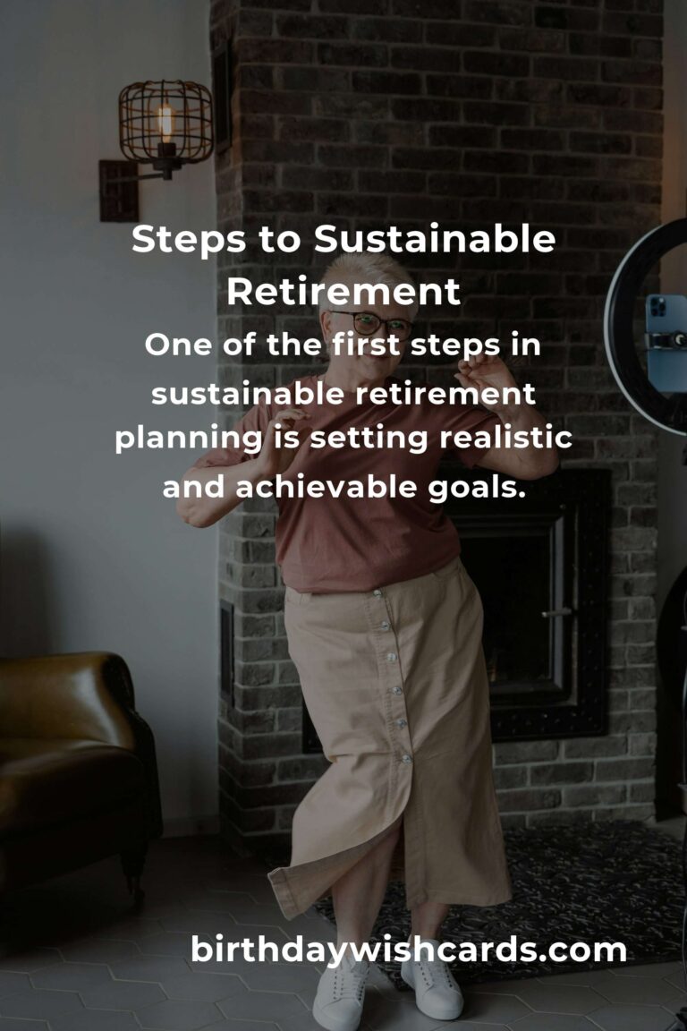 Beginner’s Guide to Sustainable Retirement Planning