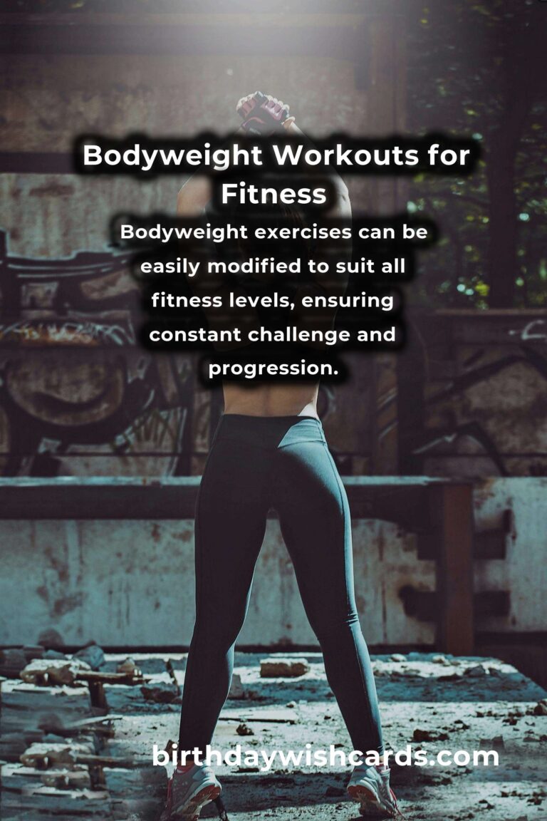 Best Bodyweight Workouts for Optimal Fitness Anywhere