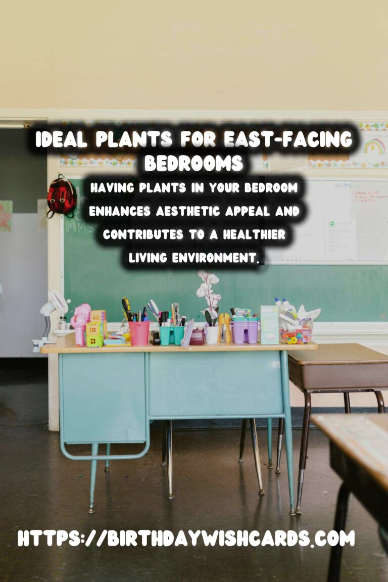 Best Plants for East-Facing Bedrooms: Enhance Your Space with Greenery