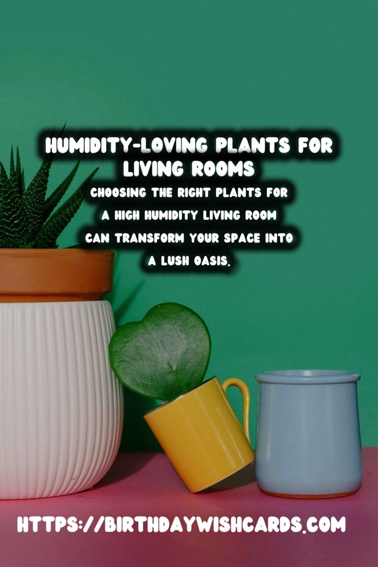 Best Plants for High Humidity Living Rooms