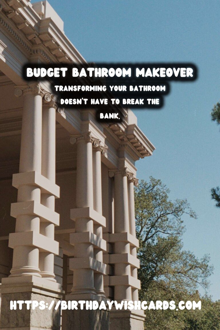 Budget-Friendly Bathroom Refresh: DIY Decor Ideas